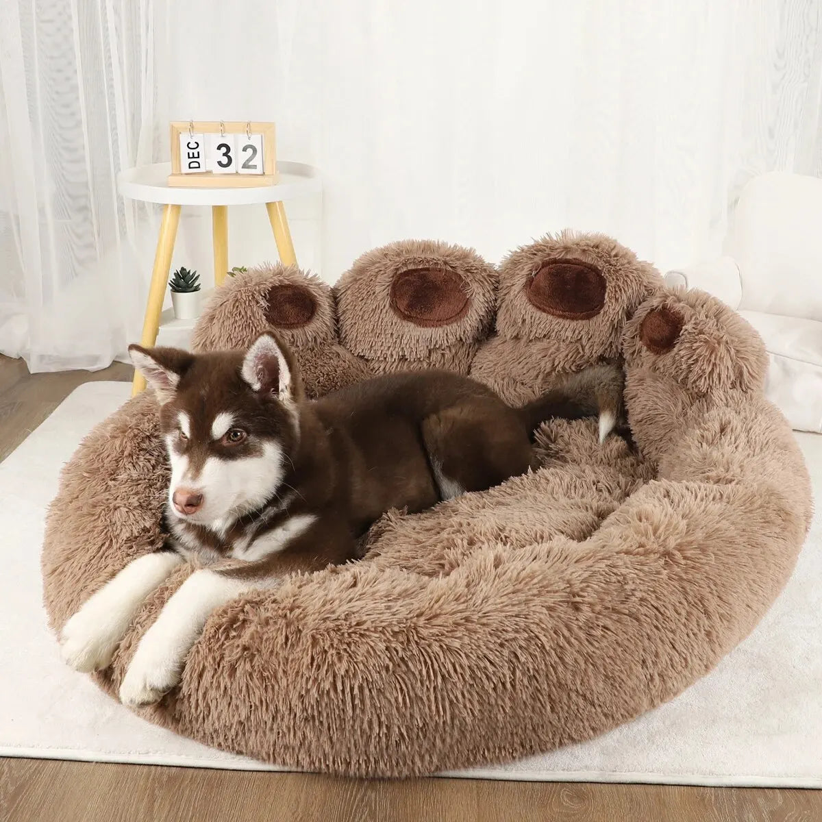 Bear Paw Shape Dog Bed Sofa
