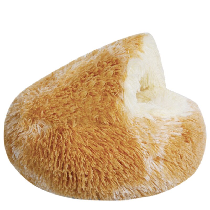 Soft Plush Cat Bed