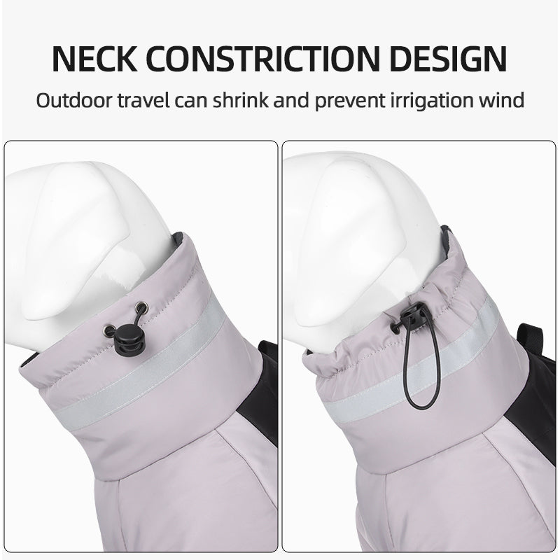 Warm Dog Jacket for Winter Cold Weather