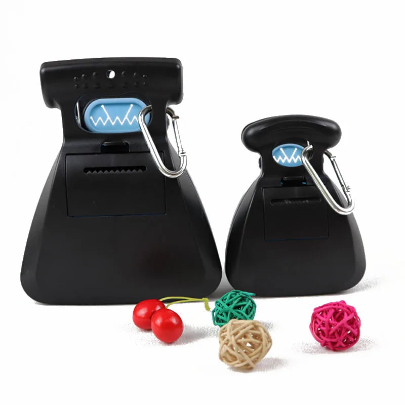Bottom of Foldable Pooper Scooper Dog Poop Cleanup Black