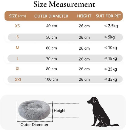 Plush Pet Bed for Dog