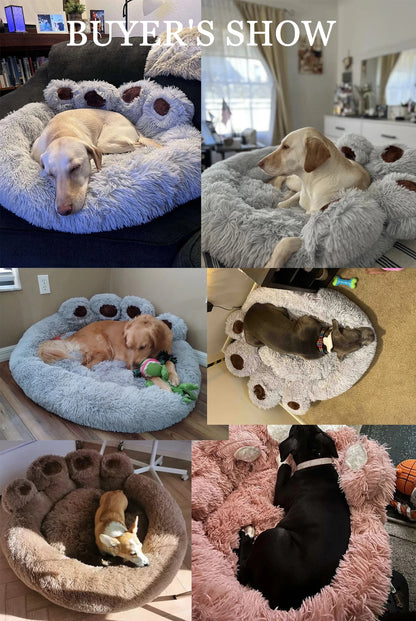 Bear Paw Shape Dog Bed Sofa