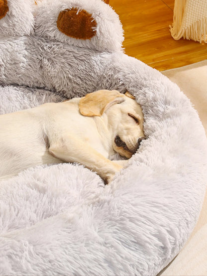 Bear Paw Shape Dog Bed Sofa