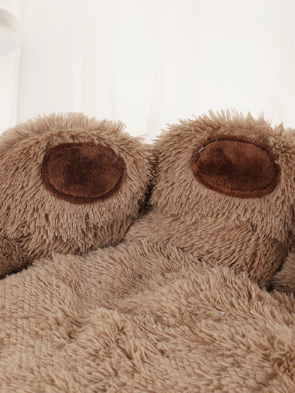 Bear Paw Shape Dog Bed Sofa