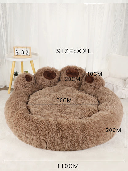 Bear Paw Shape Dog Bed Sofa