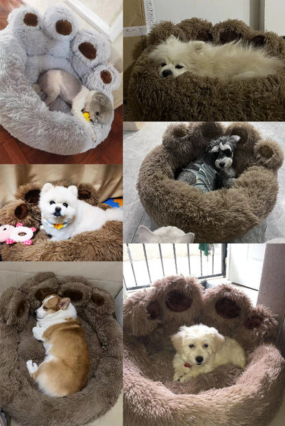 Bear Paw Shape Dog Bed Sofa