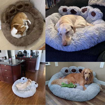 Bear Paw Shape Dog Bed Sofa