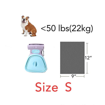 Small Size Foldable Pooper Scooper For Dogs 50 Pounds or Less