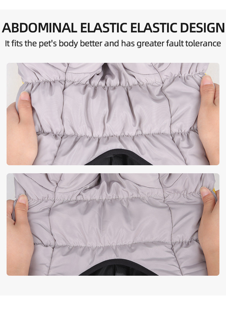 Warm Dog Jacket for Winter Cold Weather